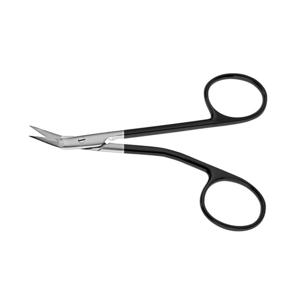 Gorney Swan Neck Serrated Supercut Scissors, 4-1.2 in (11.5cm)